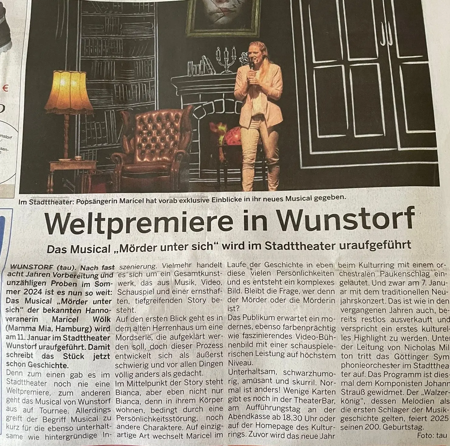 Wunstorfer Stadtanzeiger Mörder unter sich Presse